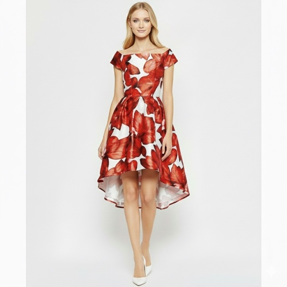 Chi Chi London High and Low Dress